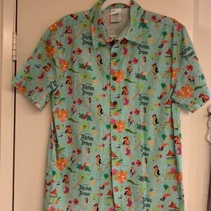 Disney men’s cotton shirt. NWOT. Original Disney merchandise